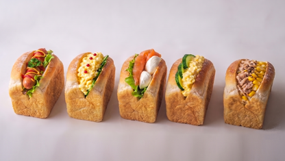 究極の手のひら食パン　5個セット『食べたい時に、食べたい分だけ』